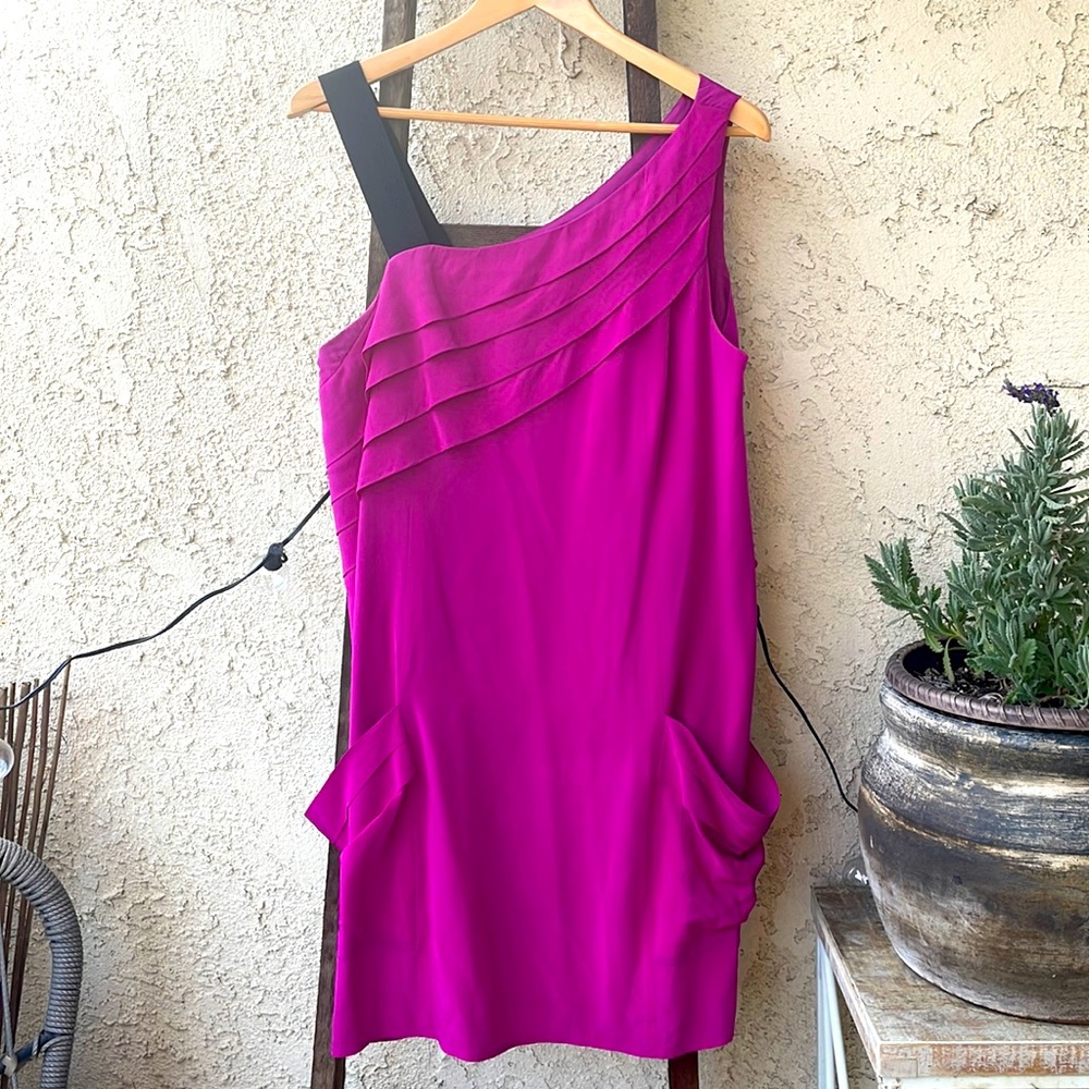 NANETTE LEPORE silk cocktail dress size 12